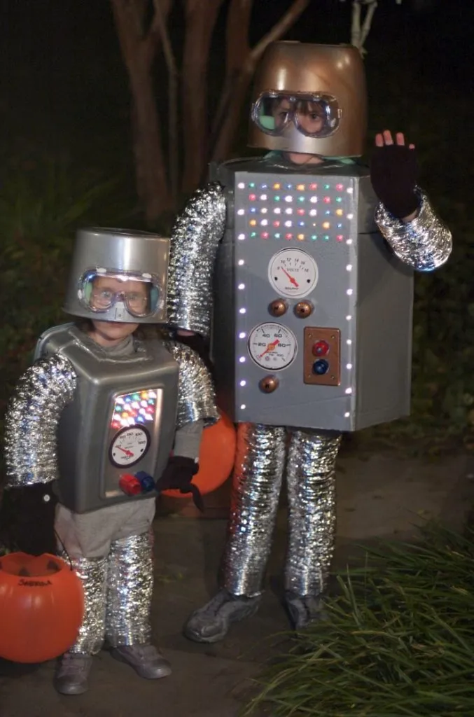 Retro Robot Halloween Costumes