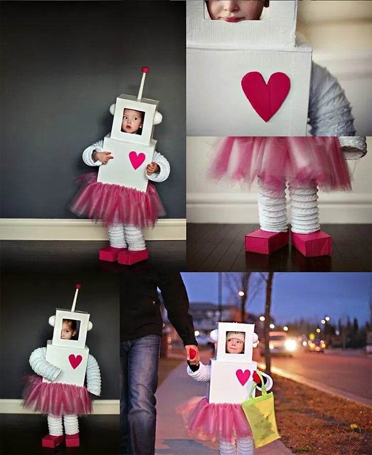Heart Robot Costume