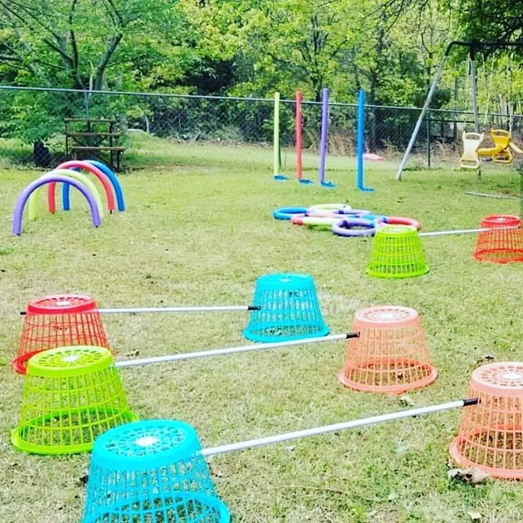 Obstacle course for kids