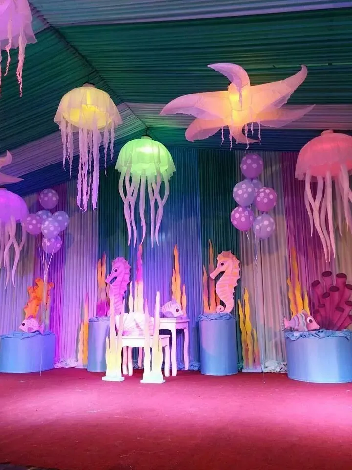 Underwater theme birthday party