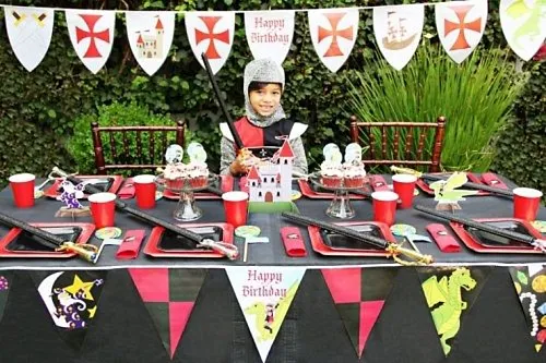 Knight and Castle Party