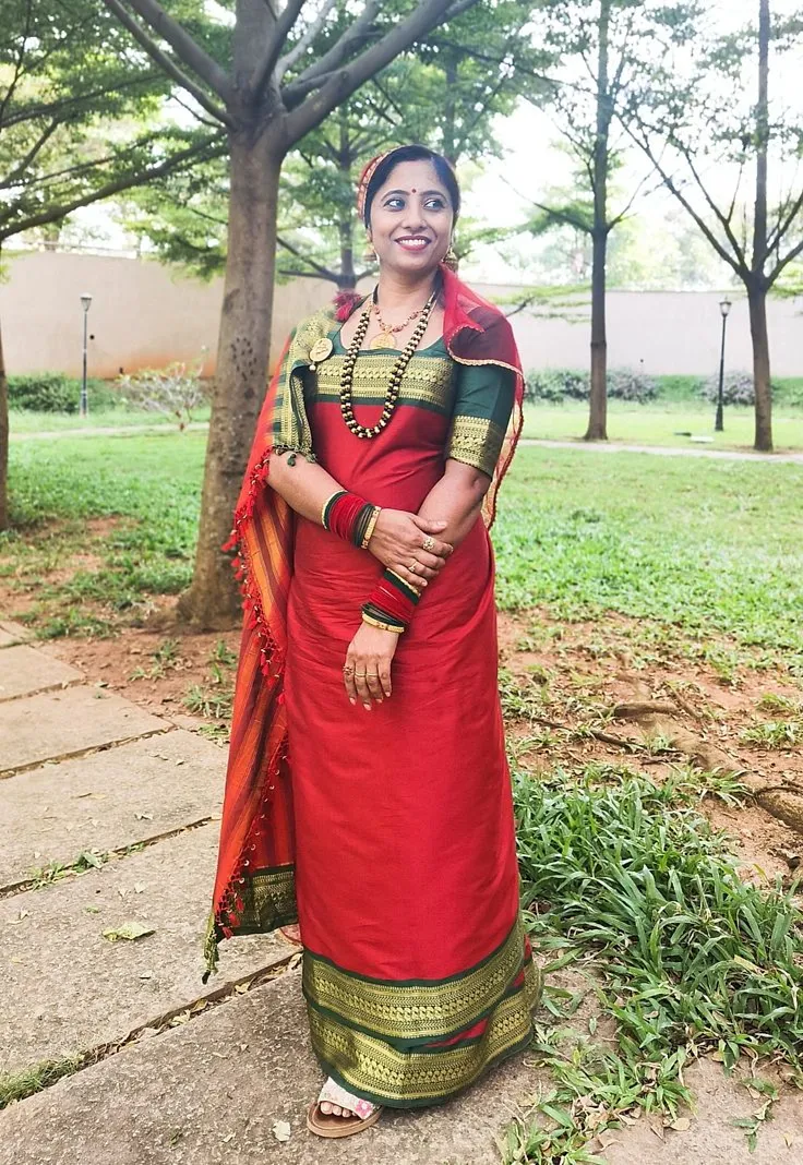 Coorgi Style saree