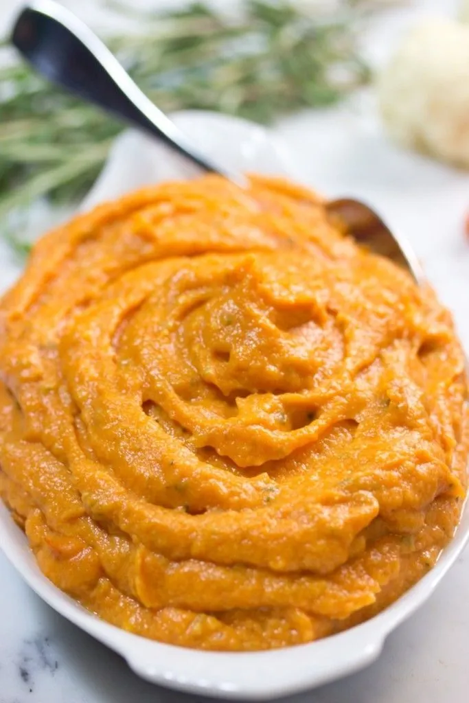 Cauliflower and Carrot Puree
