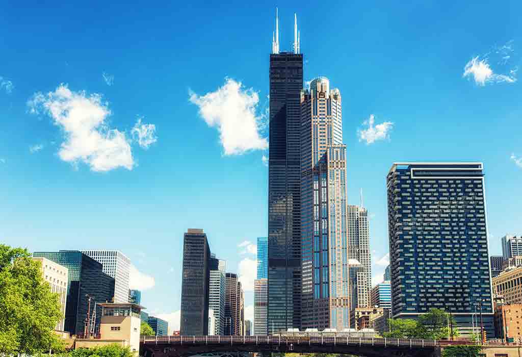 Amaze at Chicago's Skyline From Willis Tower