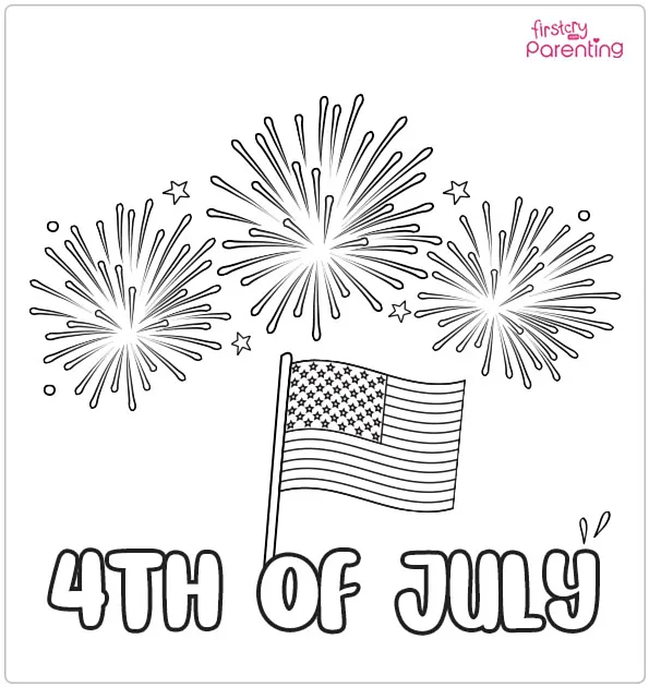 4th of July Coloring Pages - Free Printable, Sheets and Images for Kids