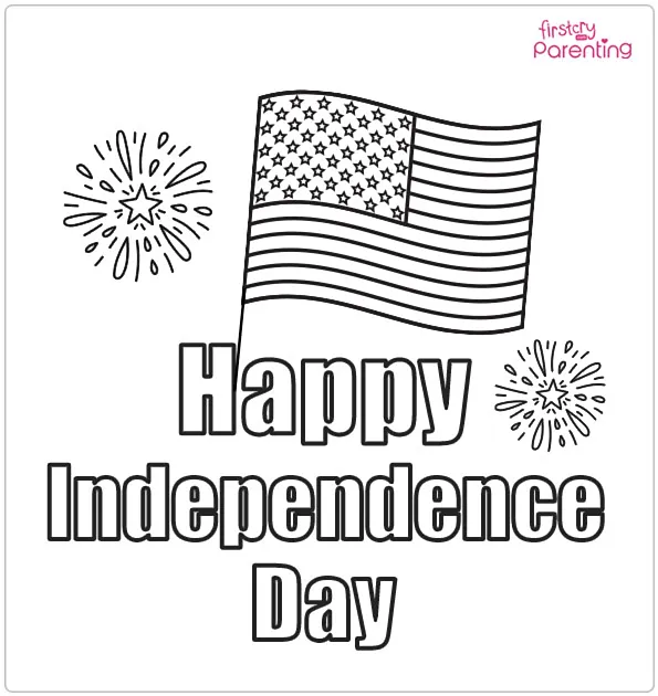 4th of July Coloring Pages - Free Printable, Sheets and Images for Kids