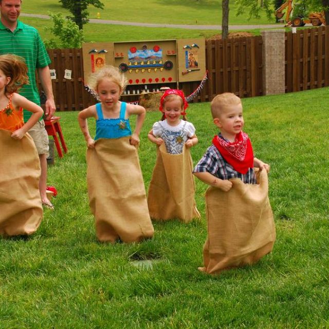 Sack race
