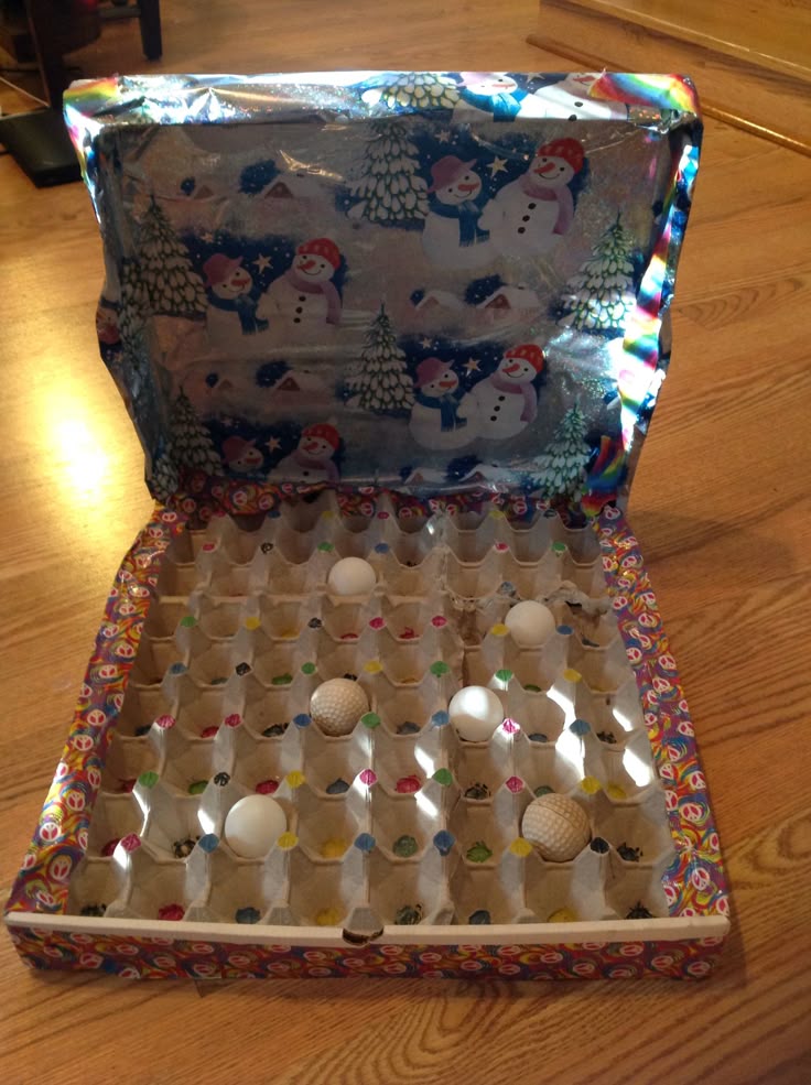 Egg Crate Bean Toss