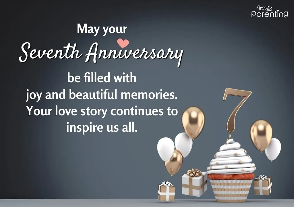 Best 7th Anniversary Wishes for Your Loved Ones