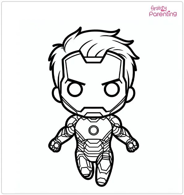 25 Iron Man Coloring Pages - Free Printable, Sheets and Images for Kids