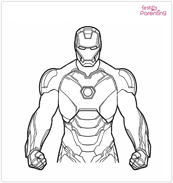 25 Iron Man Coloring Pages - Free Printable, Sheets and Images for Kids