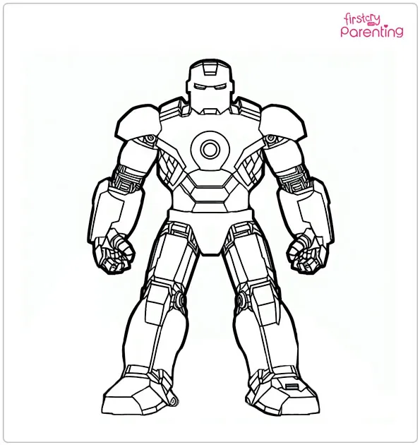 Iron Monger Coloring Page