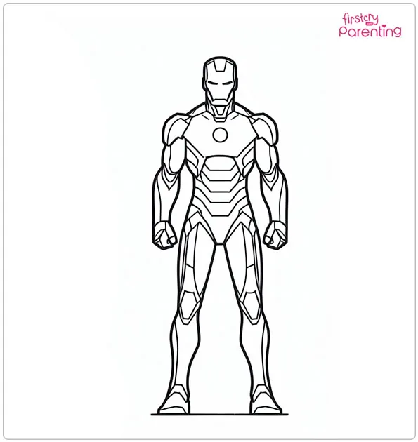 25 Iron Man Coloring Pages - Parenting Preschoolers Hq