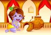 श्री कृष्ण माखन चोर की कहानी | Krishna Bhagwan Makhan Chor Story In Hindi Krishna Bhagwan Makhan Chor Story In Hindi