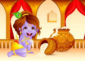 श्री कृष्ण माखन चोर की कहानी | Krishna Bhagwan Makhan Chor Story In Hindi Krishna Bhagwan Makhan Chor Story In Hindi