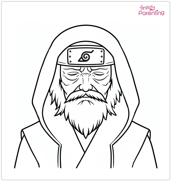 Sensei Wu Ninja Coloring Page