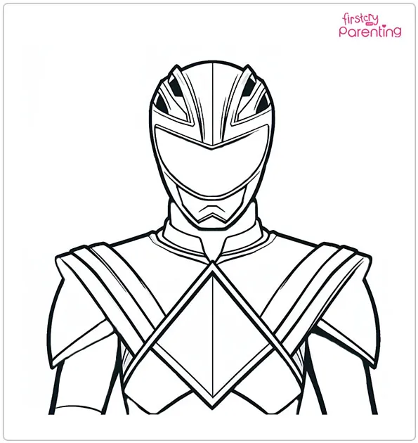 The Rangers Silver Coloring Page