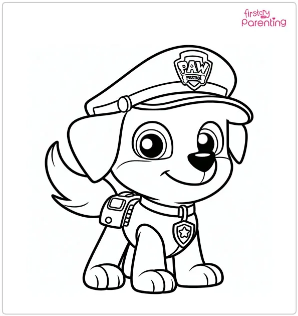 25 Paw Patrol Coloring Pages - Free Printable, Sheets and Images for Kids