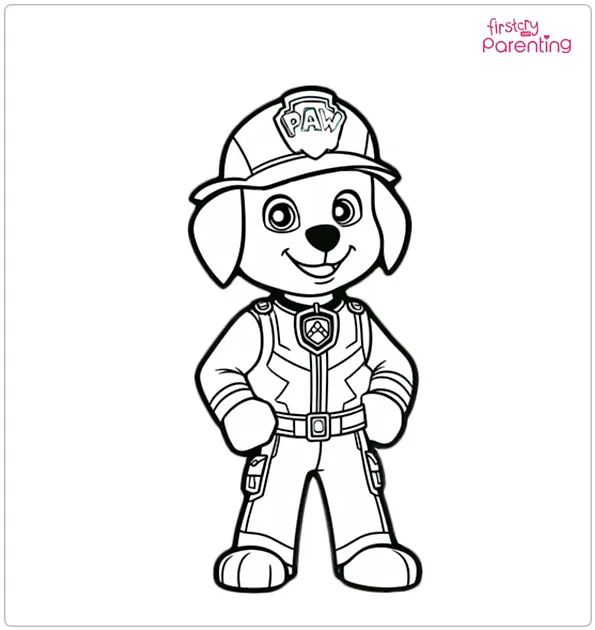 paw patrol coloring page pdf