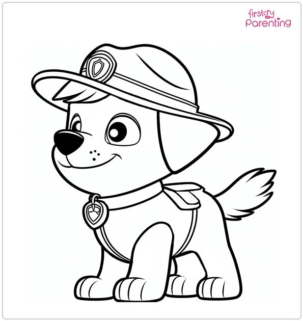 25 Paw Patrol Coloring Pages - Free Printable, Sheets and Images for Kids