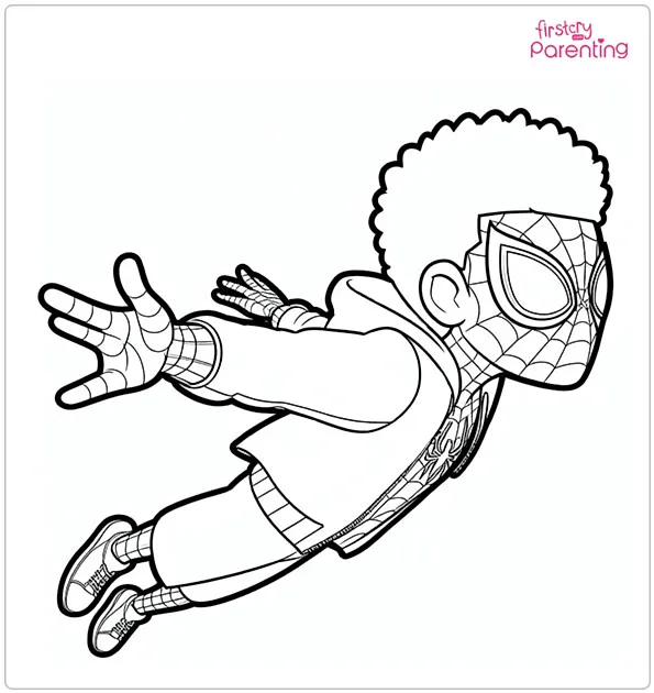 25 Miles Morales Coloring Pages - Free Printable, Sheets and Images for ...