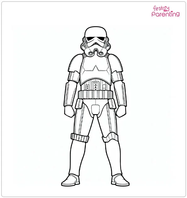 Stormtrooper Coloring Page Stormtrooper Coloring Page