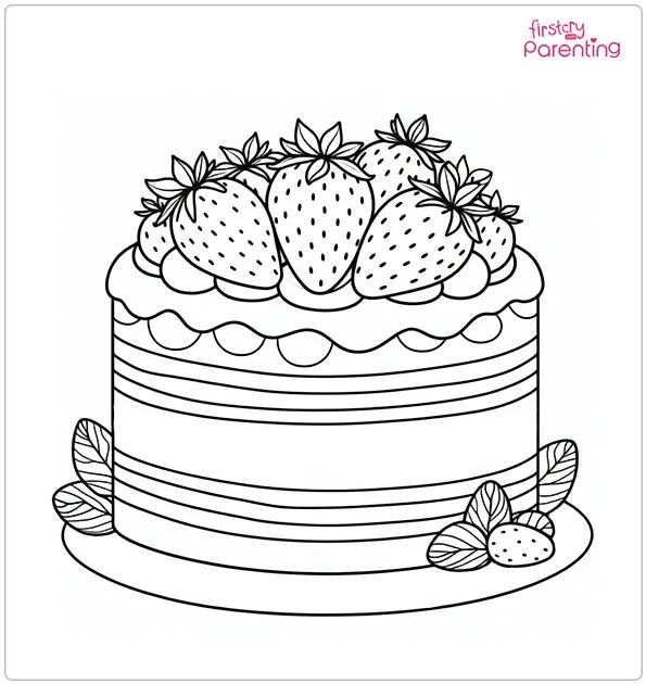 25 Strawberry Coloring Pages - Free Printable, Sheets and Images for Kids