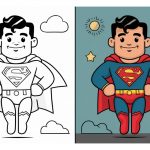 Superman Coloring Pages - Free Printable Pages For Kids