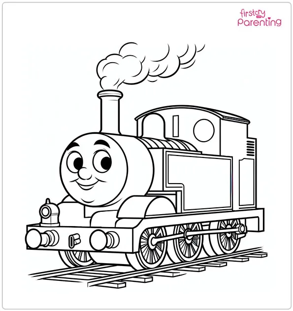 Emily from Thomas & Friends Coloring Page