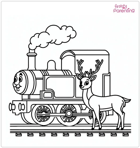 25 Thomas the Train Coloring Pages - Free Printable, Sheets and Images