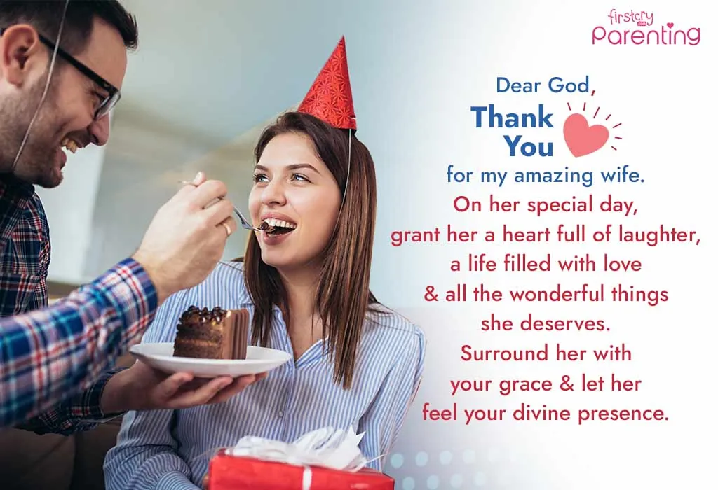 Sweet Birthday Prayers for Wife