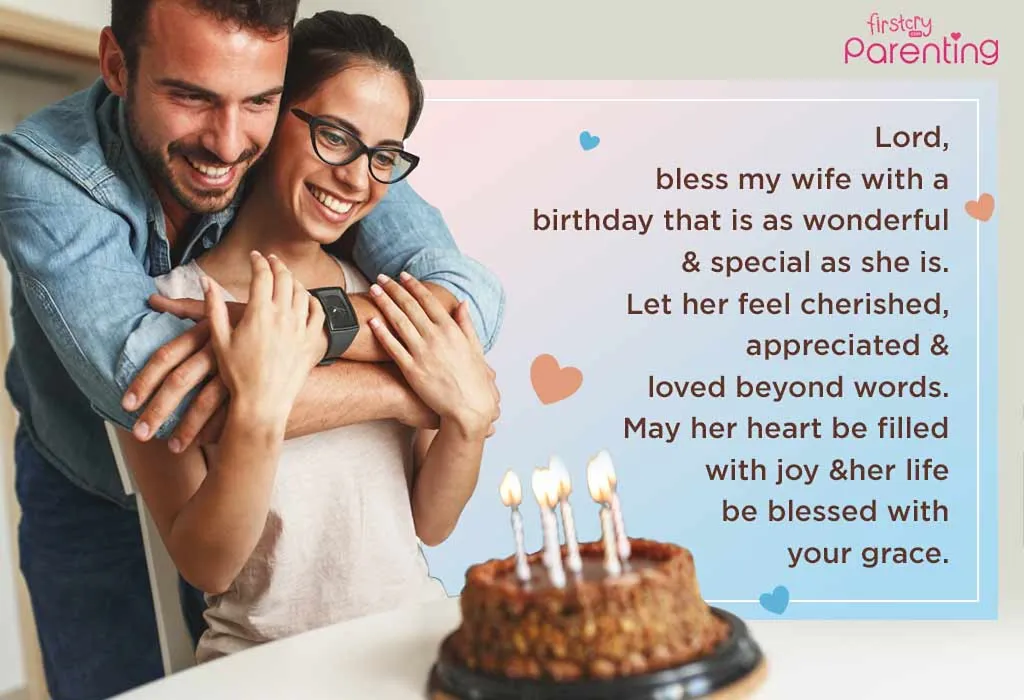 Short Birthday Prayers for My Wife