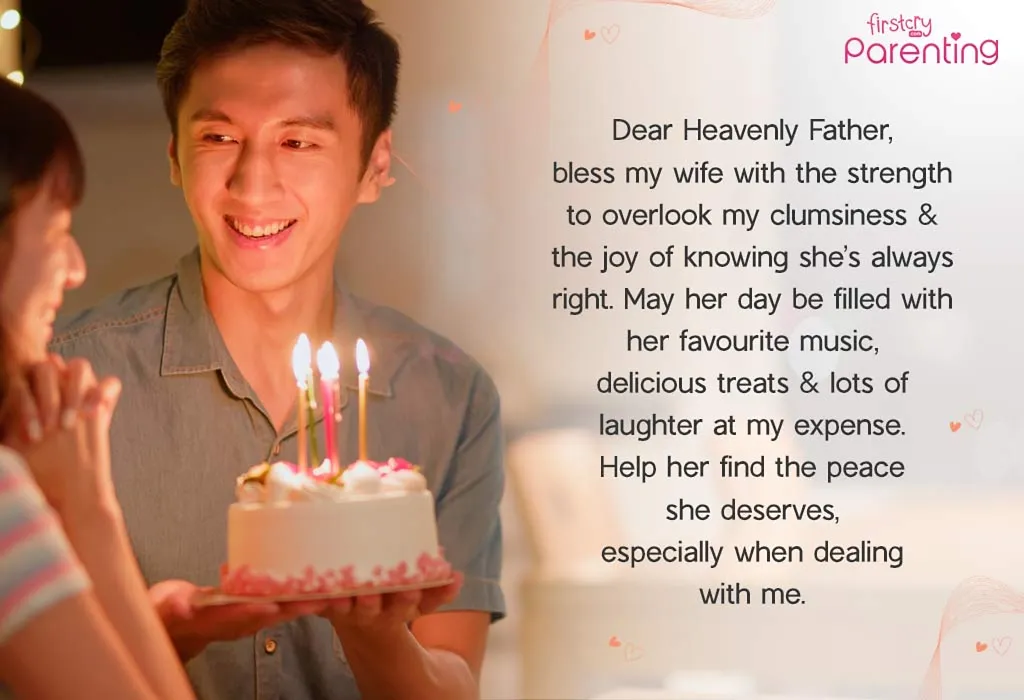 Hilarious Birthday Prayers for Wife