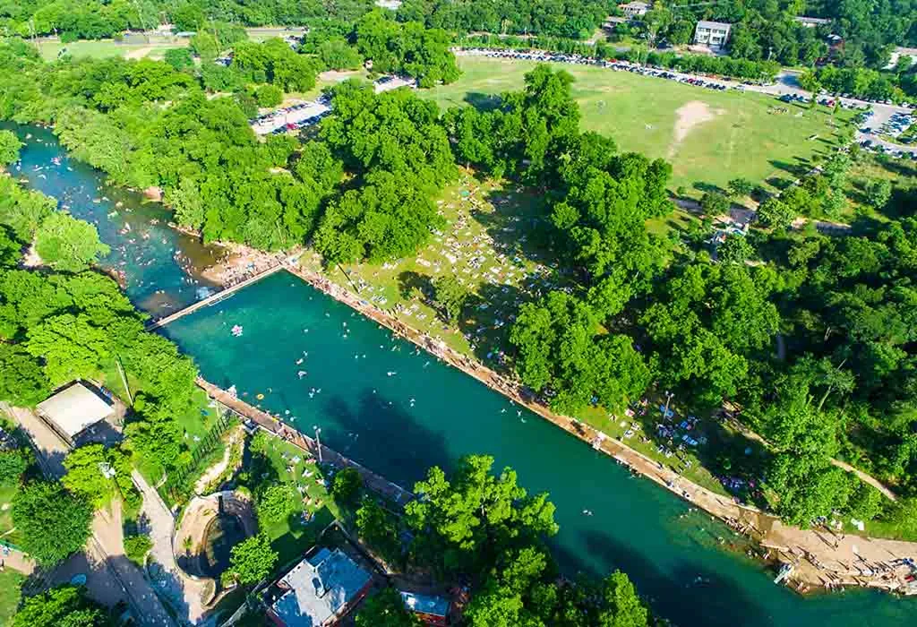 Take a Dip at Barton Springs Pool