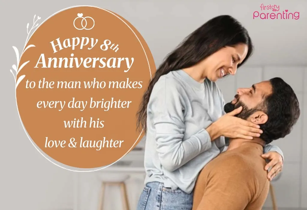 8th Wedding Anniversary Wishes & Messages For Husband