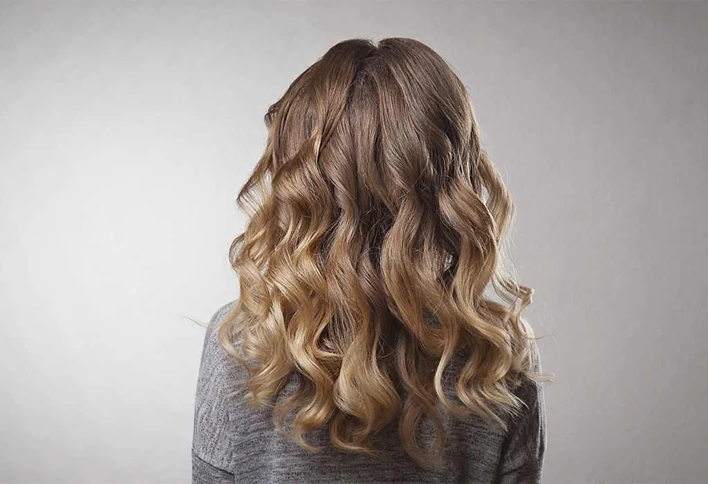 Loose Curls - Pregnancy Hairstyles