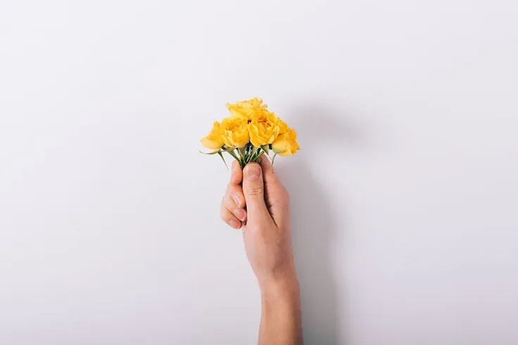 flowers at naming ceremony