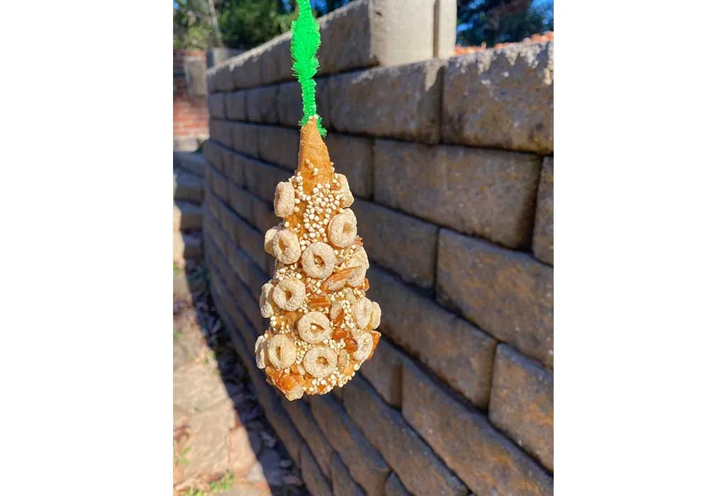 Cheerios Bird Feeder
