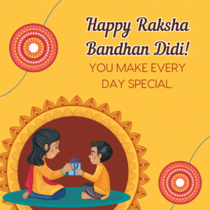 animated raksha bandhan images