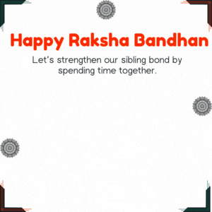 cute raksha bandhan gif