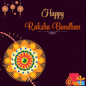 happy rakshabandhan gif