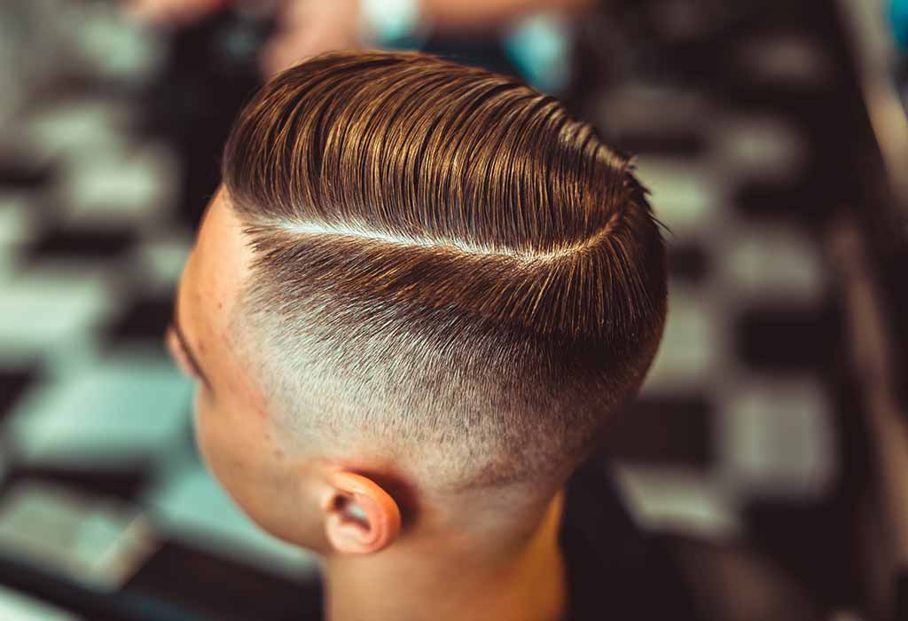 Toddler Boy Haircuts - The Comb Over