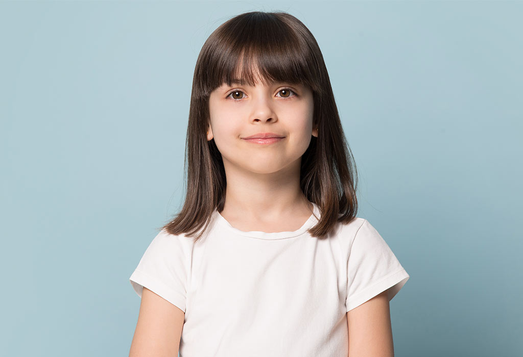 Toddler Girl Hairstyles - Shoulder-Length Cut