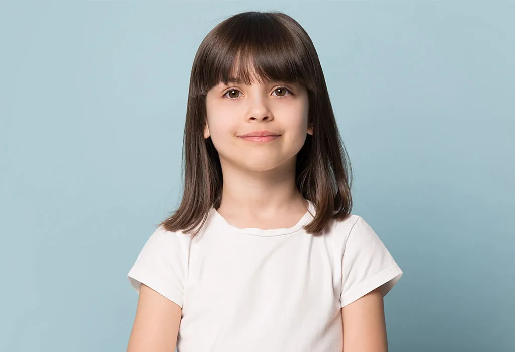 Toddler Girl Hairstyles - Shoulder-Length Cut