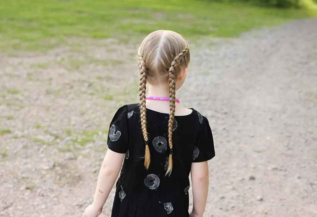 Toddler Girl Hairstyles - Dutch Braids