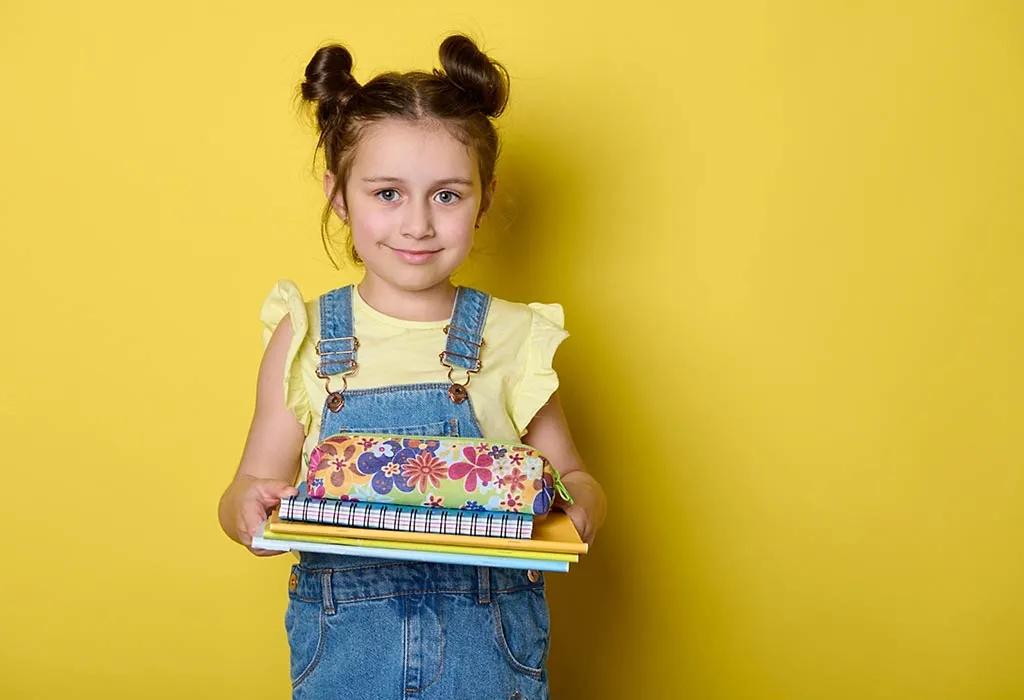 Toddler Girl Hairstyles - Space Buns