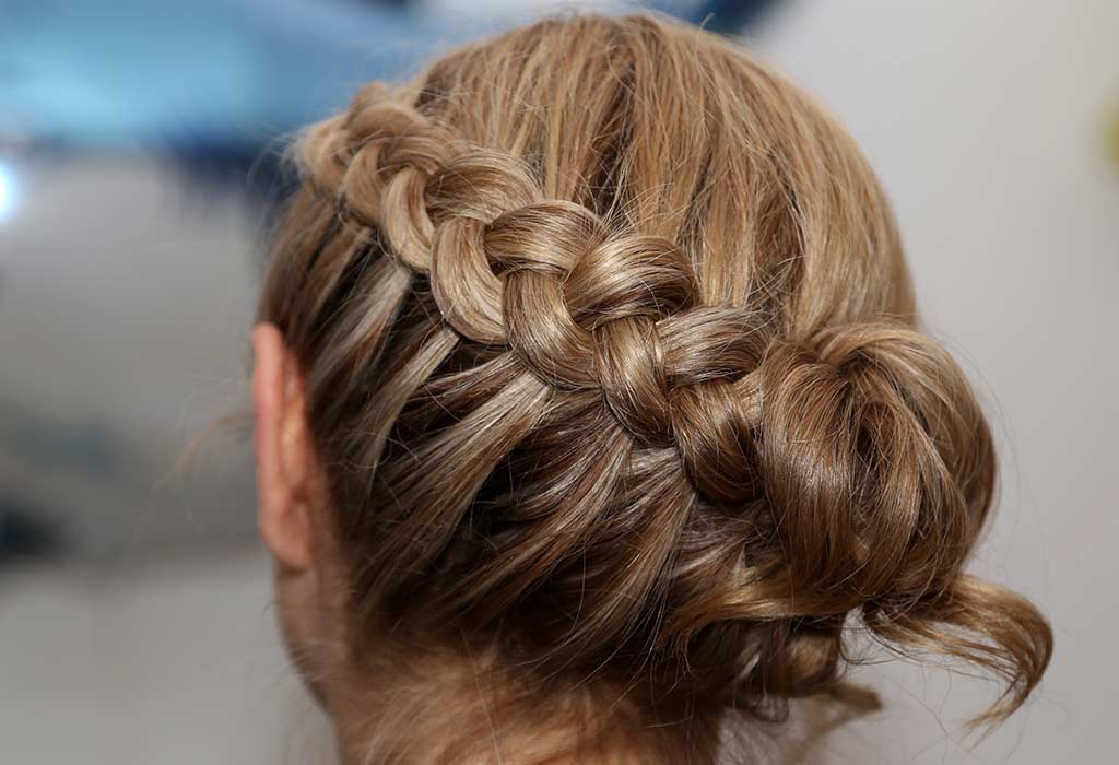 Toddler Girl Hairstyles - Crown Braid