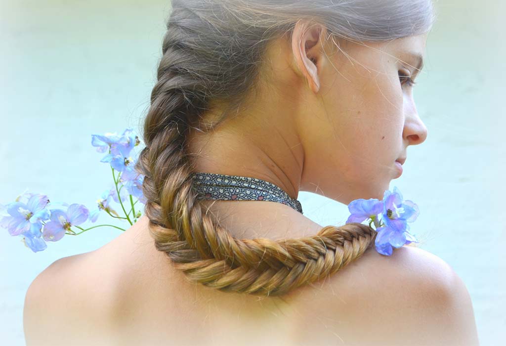 Toddler Girl Hairstyles - Fishtail Braid