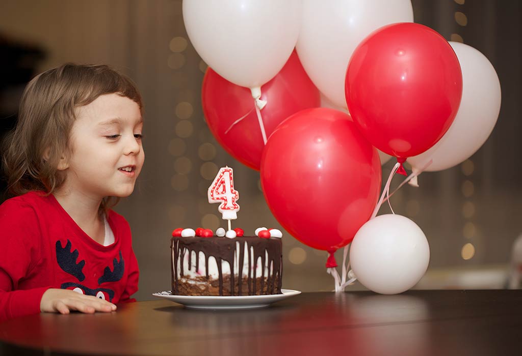 Happy 4th Birthday Wishes, Messages and Quotes for Boys and Girls