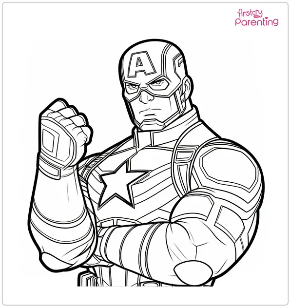 25 Avengers Coloring Pages - Free Printable, Sheets And Images For Kids